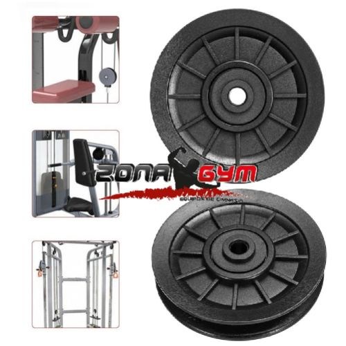 RUEDA DE POLEA CON RODAMIENTO UNIVERSAL